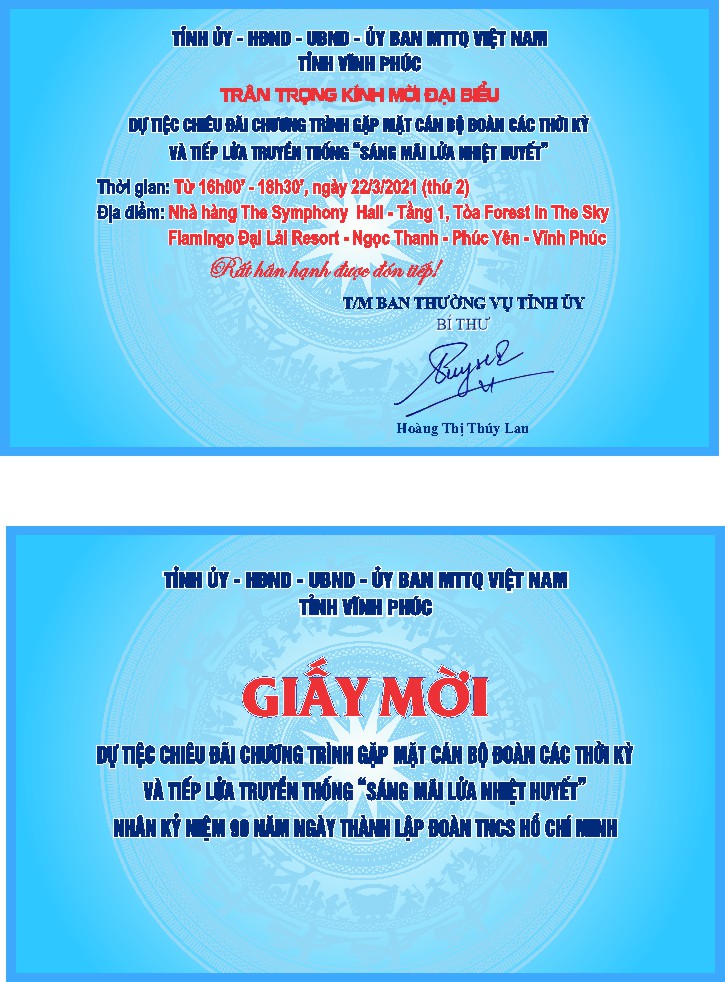 Vector Thiệp Mời 10