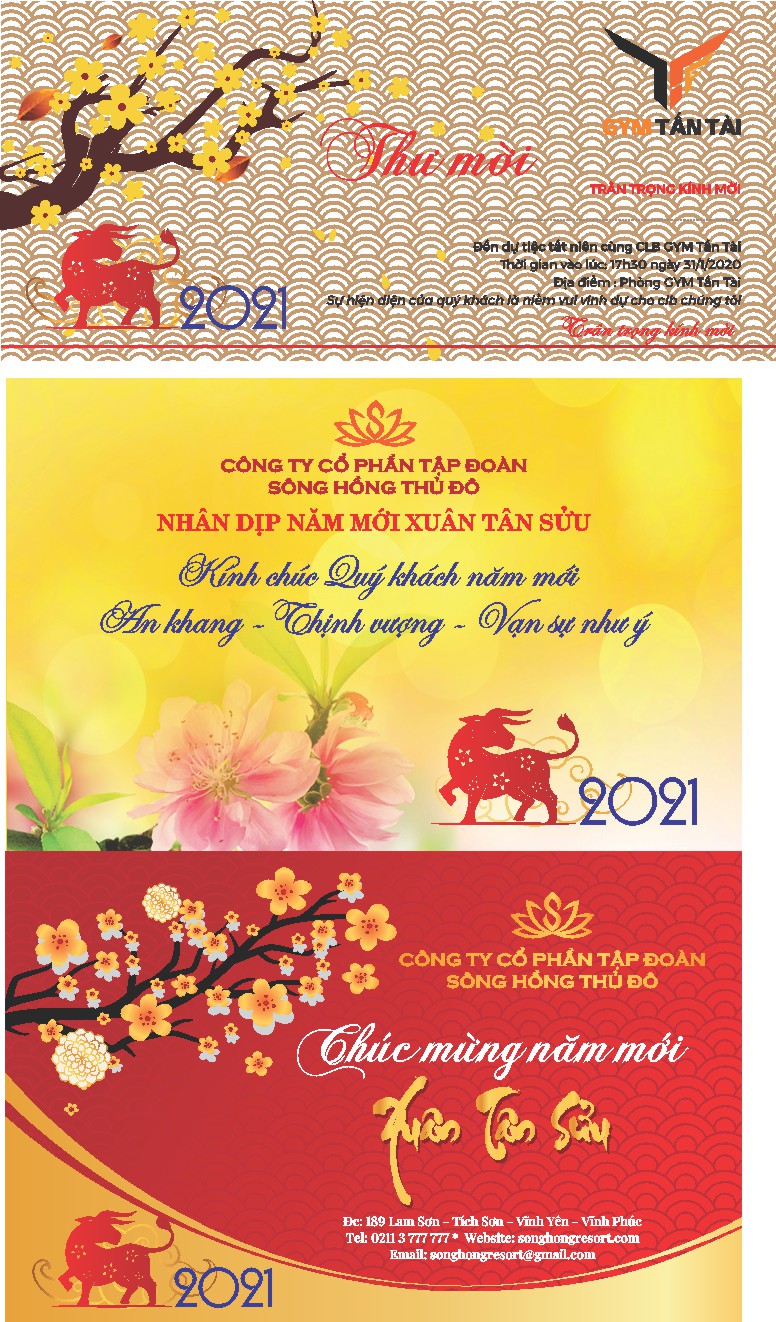 Vector Thiệp Mời 53