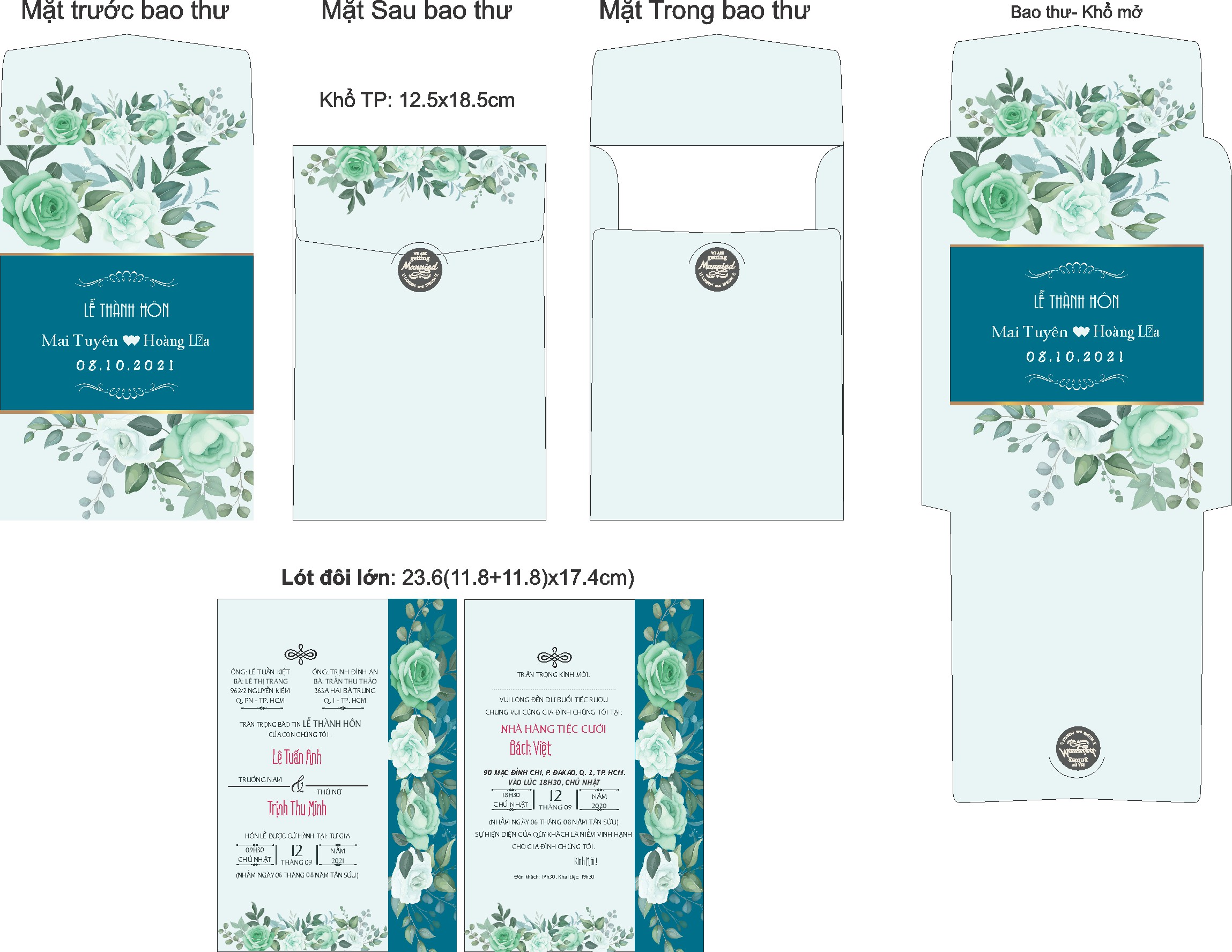 Vector Thiệp Cưới 11