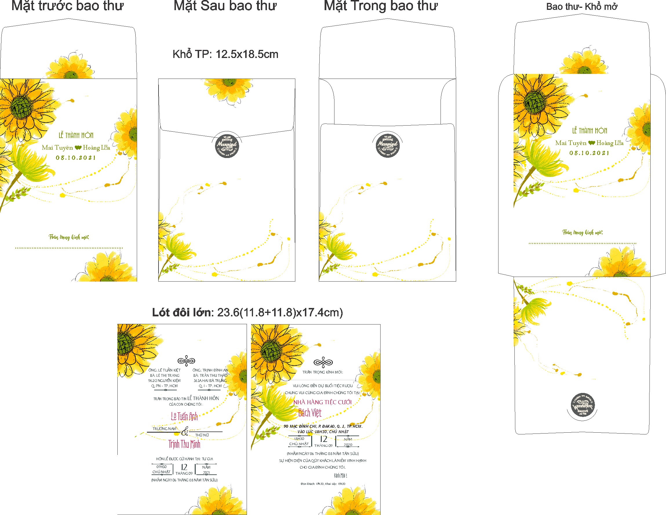 Vector Thiệp Cưới 12