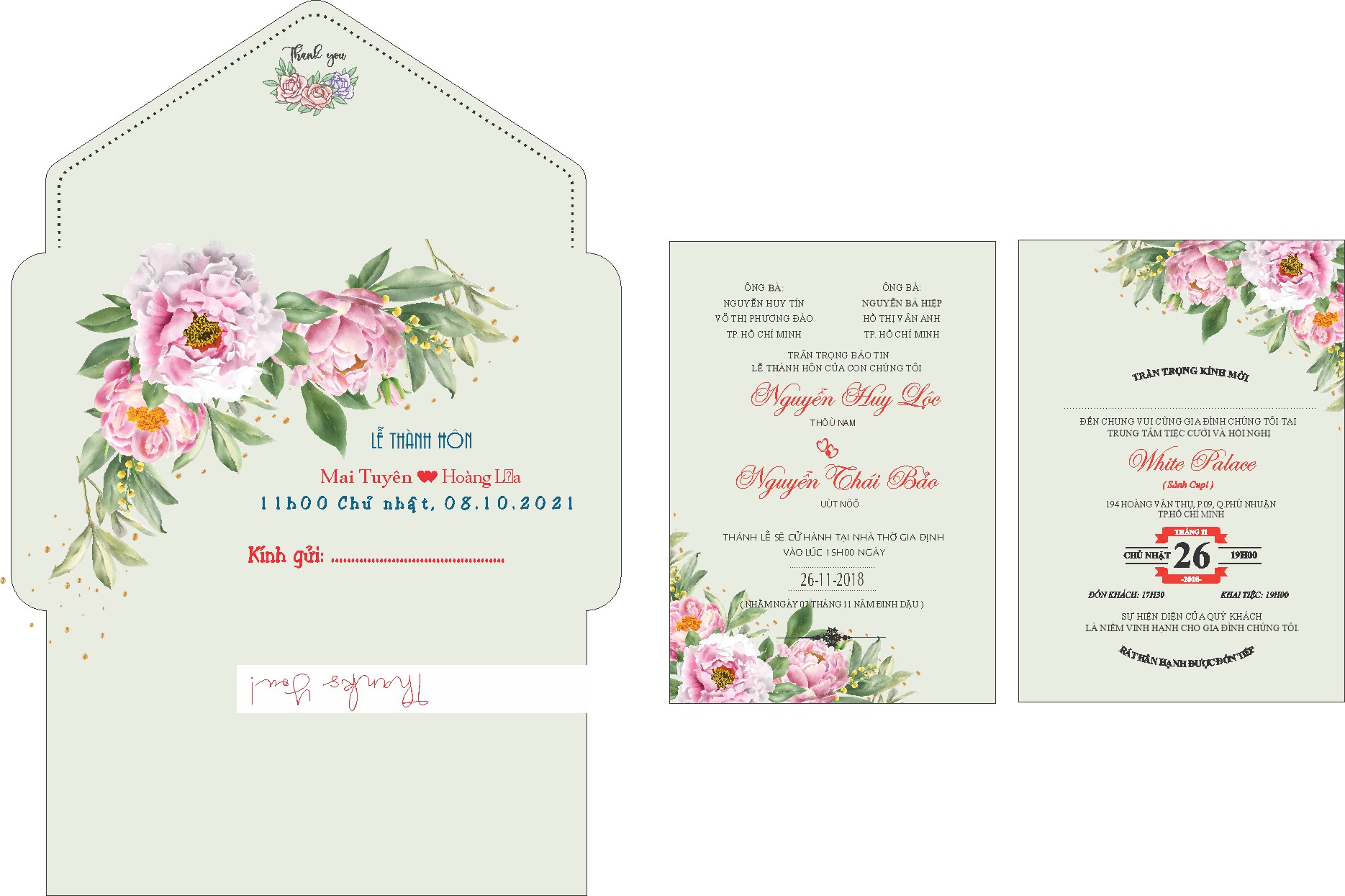 Vector Thiệp Cưới 14