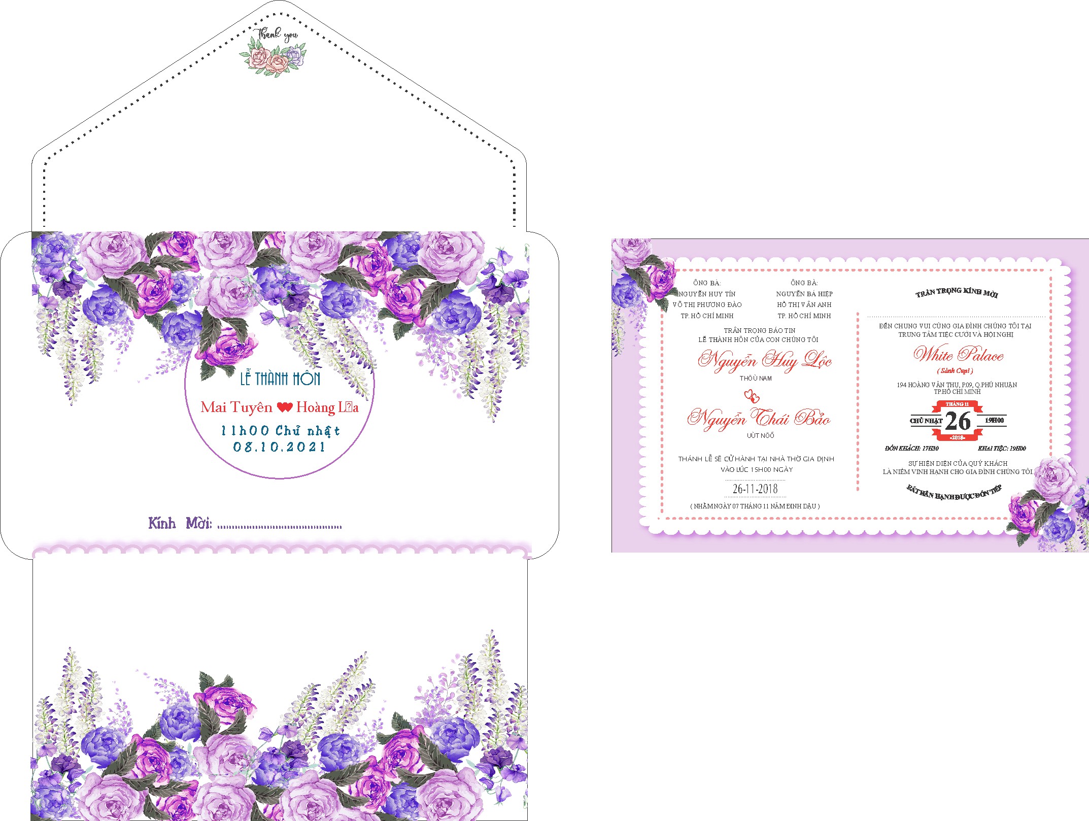 Vector Thiệp Cưới 15