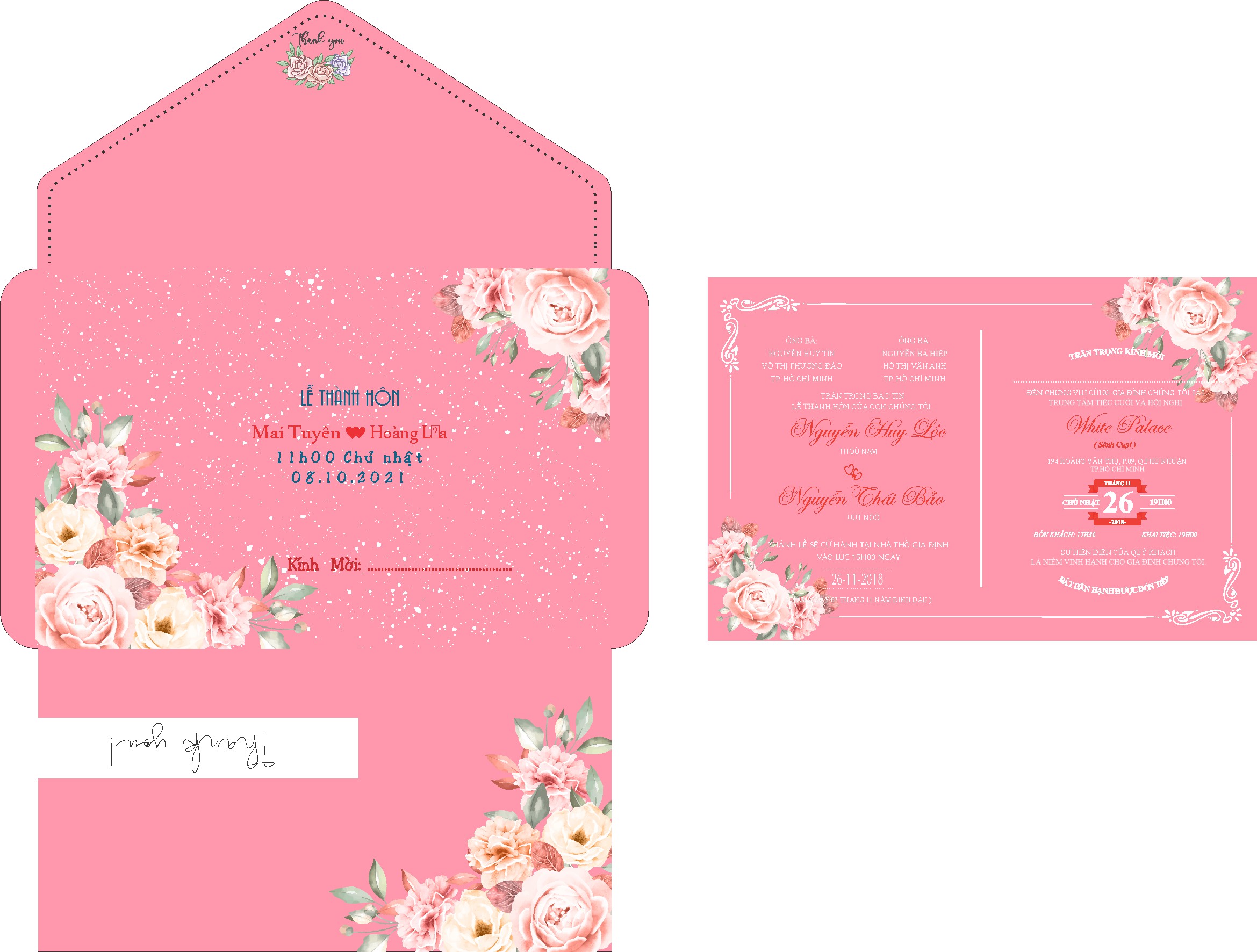 Vector Thiệp Cưới 17