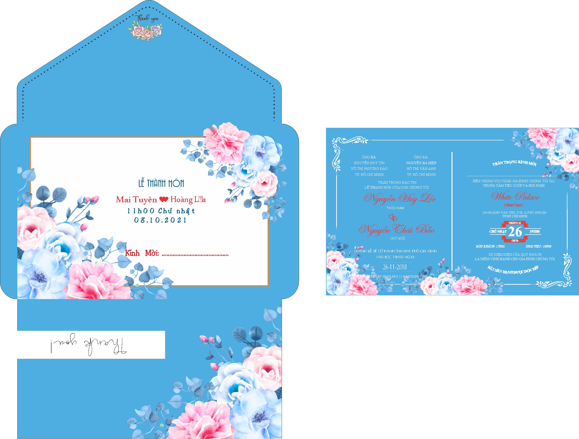 Vector Thiệp Cưới 18