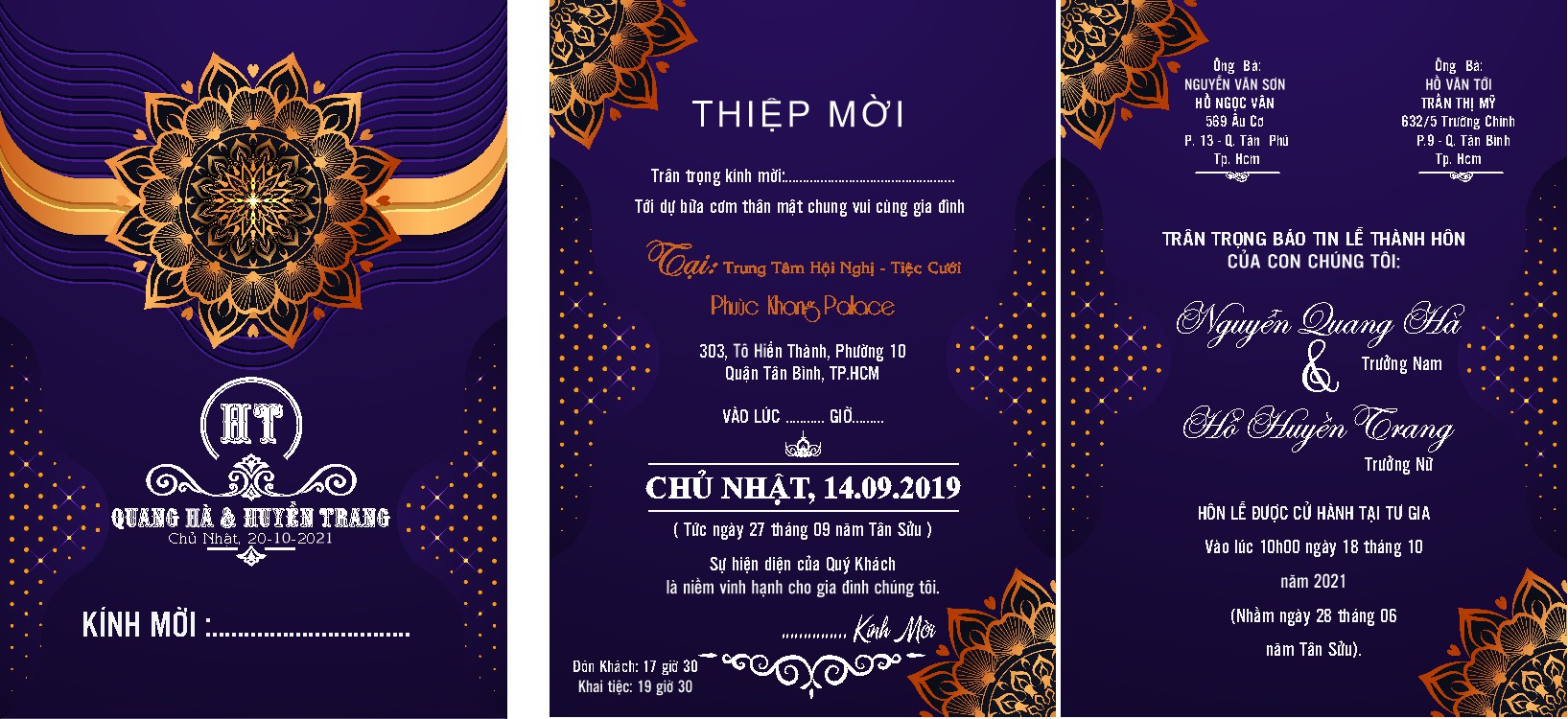 Vector Thiệp Cưới 22