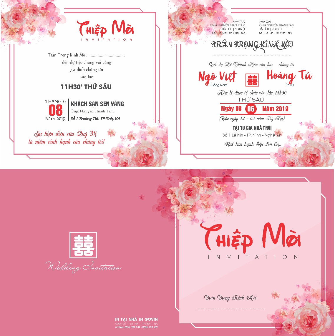 Vector Thiệp Cưới 37