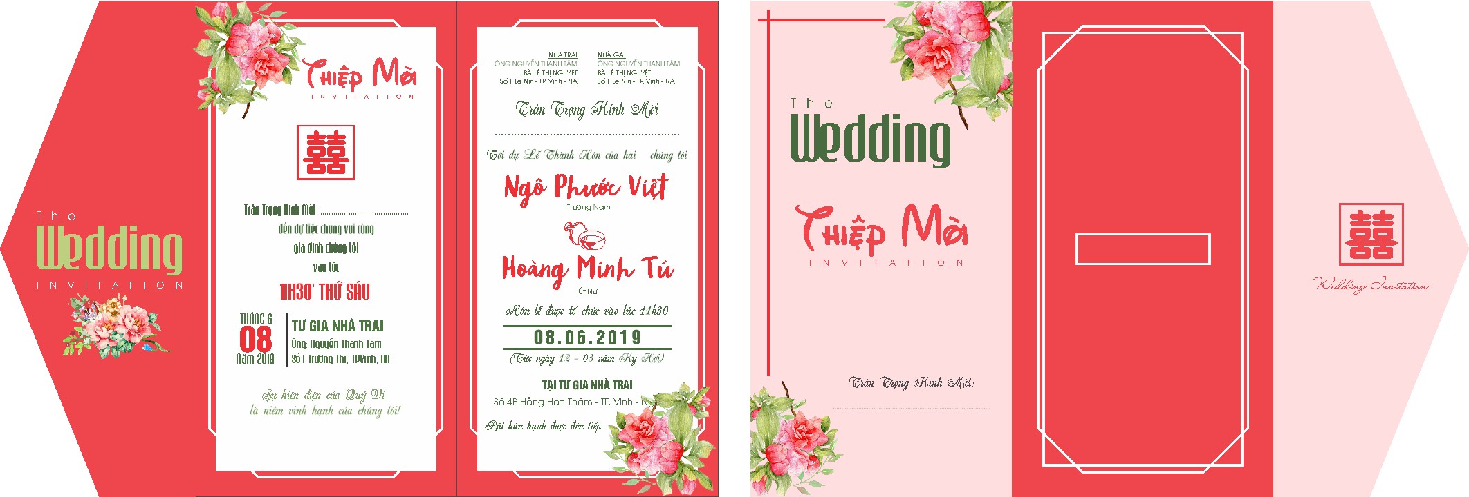 Vector Thiệp Cưới 39