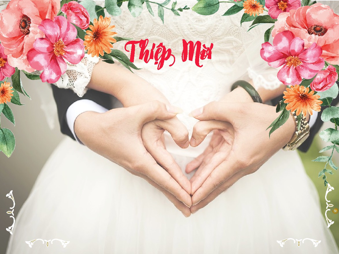 Vector Thiệp Cưới 6