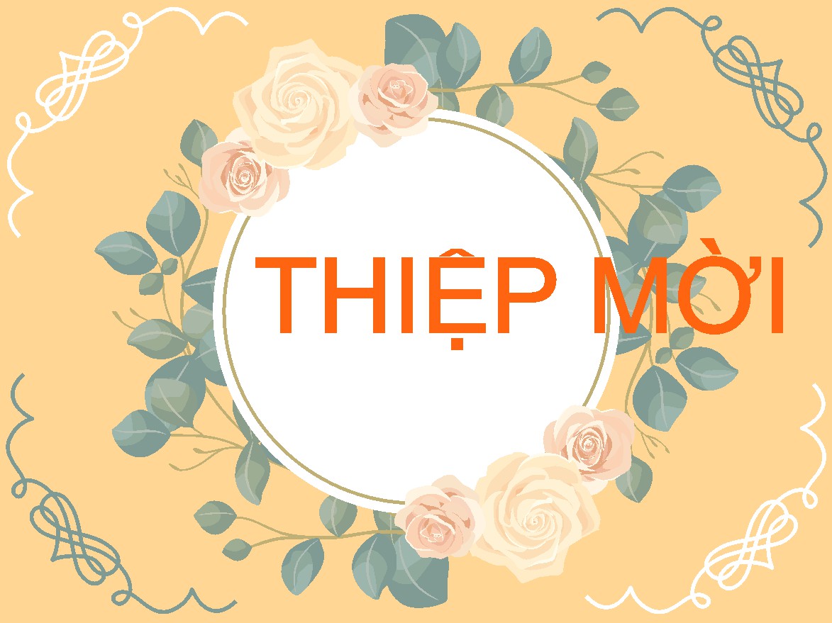 Vector Thiệp Cưới 8